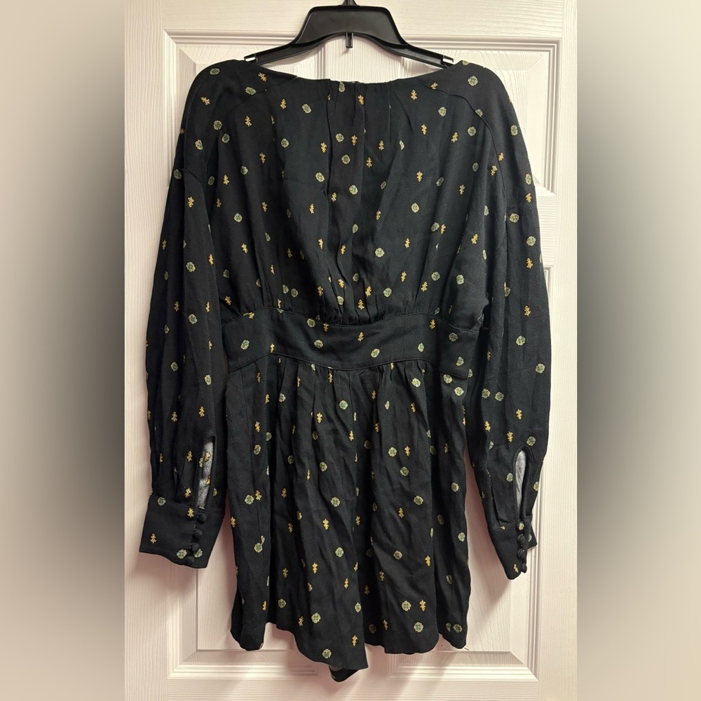 Free People Love Grows Printed Romper Size Medium - Picture 4 of 4